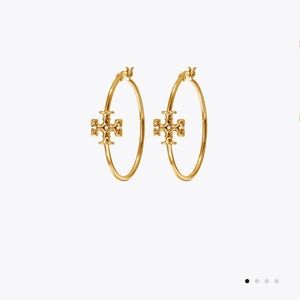 NWT TORY BURCH ELEANOR HOOPS